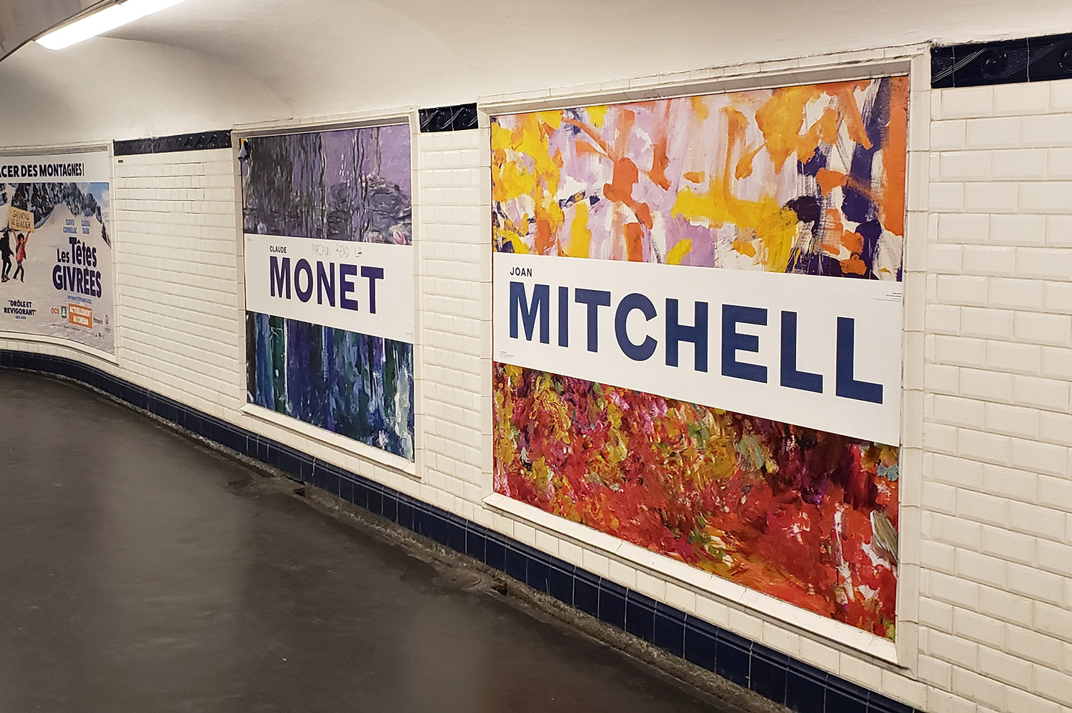 Monet-Mitchell Exhibition Opens At The Fondation Louis Vuitton In Paris