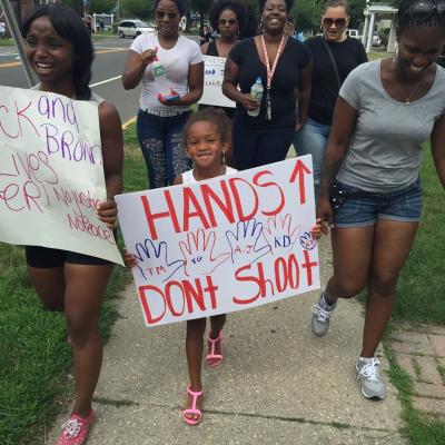 East Enders took to the streets in Riverhead and Riverside on Sunday during the Black Lives Matters demonstration.