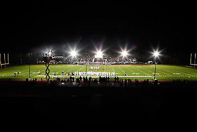 The homecoming football game, played under the lights, will cap a sports-crammed saturday.