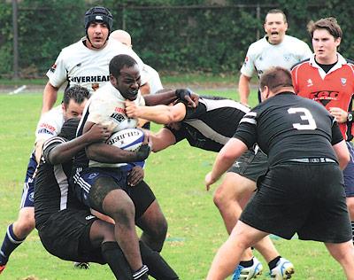 Erik Brierley, the Sharks’ fullback, scored twice on Saturday, in the first and second halves.