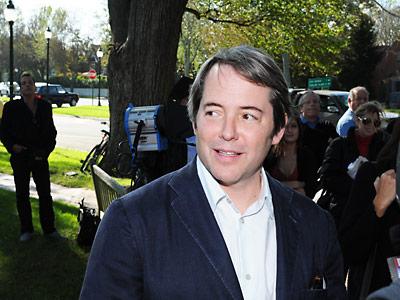 Matthew Broderick was praised for his intelligence and humor and his unique style of irony with warmth in a relaxed discussion with Alec Baldwin on Saturday at Guild Hall.