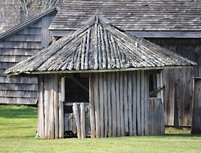 This split-cedar building has been donated to the East Hampton Historical Society.