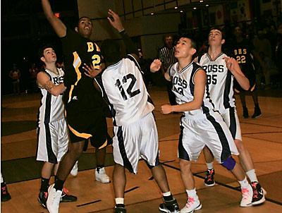 Ross’s players paid special attention to Bridgehampton’s 6-foot-4-inch star, Caanan Campbell.