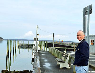 Jim Ryan, of Response Marine in Mattituck, has proposed a passenger shuttle to operate on a trial basis, between Greenport and Long Wharf in Sag Harbor. The Hampton Jitney has been brought aboard as a partner, to provide ground transportation.