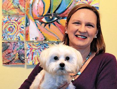 Linda Edkins Wyatt said that making art has helped her overcome a debilitating panic disorder.