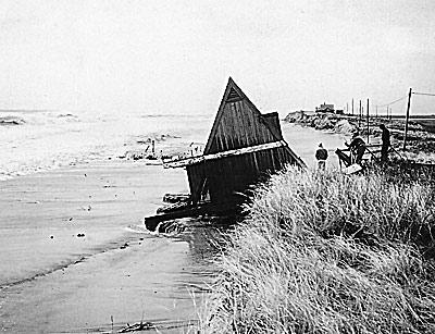 Over 100 beachfront houses in Suffolk County were destroyed during the great northeaster of 1962, 50 years ago today.