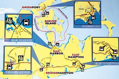 A proposed combination of ferry and ground transportation was discussed at Tuesday’s Sag Harbor Village Board meeting.