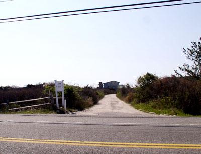 The owners of a three-acre Napeague property want to replace beach vegetation with a lawn.