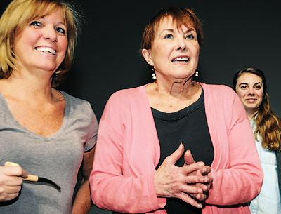 Anita Sorel, center, was in charge of auditions for the Studio Playhouse production of “L’il Abner,” coming in June to LTV Studios.