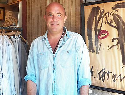 Bob Melet’s warehouse space on Shore Road in Montauk, Melet Mercantile, filled with carefully sourced vintage items, is a scavenger’s dream.