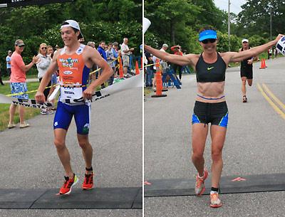 Ryan Siebert celebrated Montauk’s 30th anniversary by winning here for the first time, while Laurel Wassner, who won outright last year, topped the women’s field.