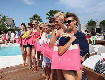 Clouds may loom for the Montauk Beach House after its poolside bar and Minnie Rose clothing boutique, whose models appeared there last month, were deemed illegal uses by the East Hampton Town building inspector.