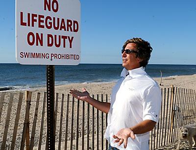 East Hampton Village has removed its lifeguards from Georgica Beach early this year due to a staff shortage and conditions there.