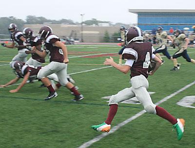 How ‘bout them special teams? Johnny Pizzo’s long kickoff runback set up East Hampton’s first score.