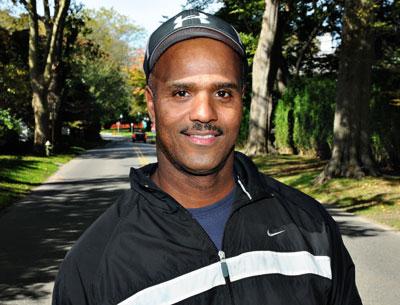 Barry Gilliam stood without his truck on Dunemere Lane in East Hampton Village, part of the FedEx route he covered until his contract ended last Thursday.