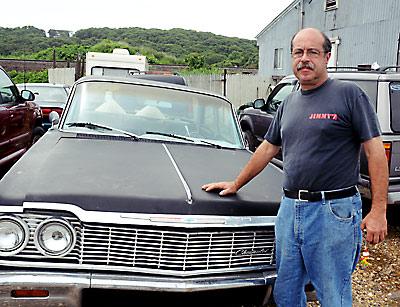 Tom Ferreira Tom Ferreira, outside his house on Navy Road in July of 2010