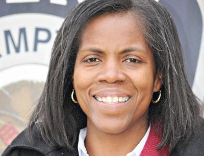 Detective Tina Giles will be honored by the East Hampton Town police as officer of the year after leading an investigation that resulted in the arrest of a man alleged to be a repeat sexual abuser of children.