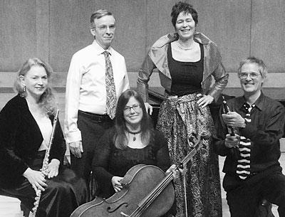 Thomas Bohlert and Trudy Craney, standing, from East Hampton, are part of Bach & Forth, a new ensemble, which will have its first performance on Tuesday in Manhattan.