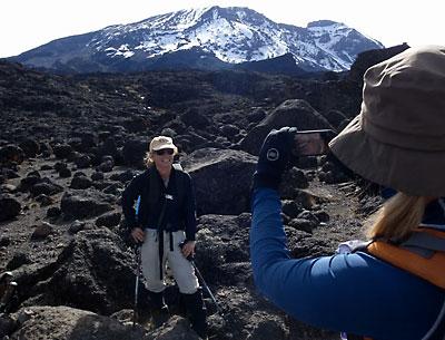 She’ll not do Everest next, perhaps the Camino de Santiago.