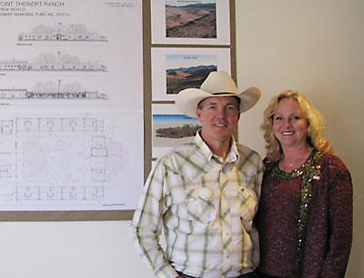 Col. Frank Kestler and his wife, Chrystyna, the stepfather and mother of the late Lt. Joseph Theinert, have plans for a ranch to help veterans and their families cope with seen and unseen war injuries.