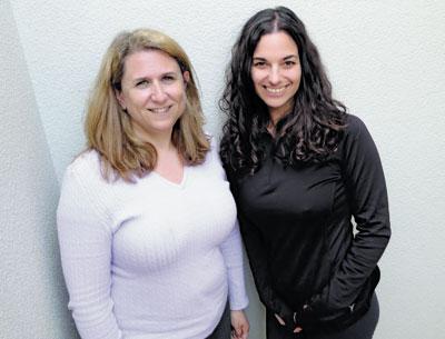 Danielle Goldstein, left, and Diane Ferraro will teach most of the yoga classes at Mindful Turtle in Montauk themselves.