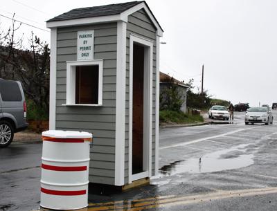 A new protocol at Indian Wells beach in Amagansett, designed to increase parking lot safety and reduce the size of rowdy crowds on the beach, will keep large vehicles from driving into the lot and turn back nonresidents, who are not allowed to park there.