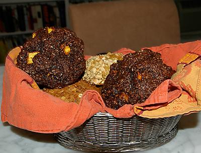 The tried-and-true bran muffin, here jazzed up with pineapple and apricot by Mary’s Marvelous, is one of those food fads that refuses to die.