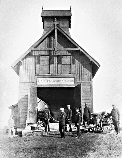 The Ditch Plain Life-Saving Station at Ditch Plain Beach, moved farther inland to a five-acre parcel, recently sold for $3.25 million.