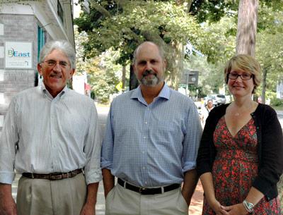 Larry Cantwell, the Democratic candidate for East Hampton Town supervisor, and his running mates, Job Potter and Kathee Burke-Gonzalez, say they have “a pretty good understanding of how government works.”