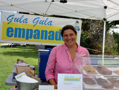 Every week, Luchi Masliah, who is from Uruguay, makes thousands of empanadas stuffed with a variety of tasty fillings.