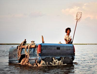 Quvenzhané Wallis received an Oscar nomination for best actress for her portrayal of Hushpuppy, seen here navigating her flooded bayou community in a makeshift raft in “Beasts of the Southern Wild.”