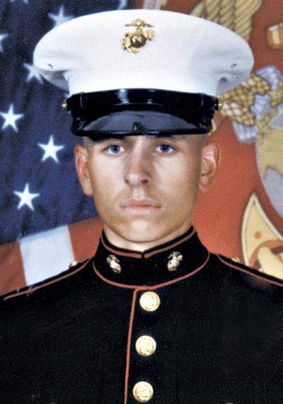 Marine Lance Cpl. Jordan C. Haerter was killed in Iraq in 2008.