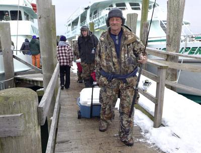 After a day of cod fishing aboard the Viking Starship, anglers left the boat with smiles on their faces and fish in their coolers.