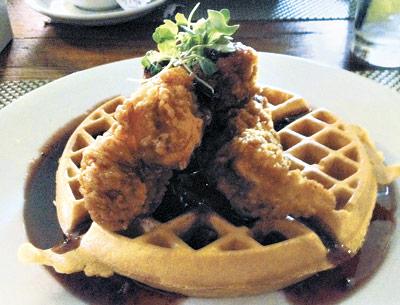 Chicken and waffles is just one of many fried and starchy options on Charleston, S.C., menus, with modern and traditional takes a delight and revelation.