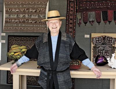 The LongHouse Reserve informally began its season last weekend with a textiles and objects sale from Jack Lenor Larsen’s collection to benefit the garden and its programs before the official opening this Saturday.