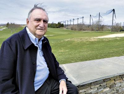 Jerry Kremer at Montauk Downs State Park, which he helped save from development when he was a state assemblyman and chairman of its powerful Ways and Means Committee.