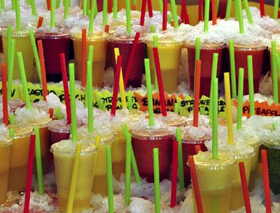 Smoothies at Barcelona’s La Boqueria market