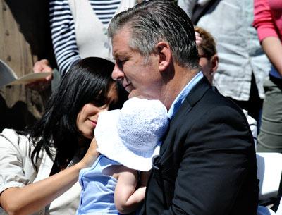 The actor Alec Baldwin, with his wife Hilaria and their daughter Carmen, attended the opening celebration and ribbon-cutting ceremony for the East Hampton Library’s new children’s addition on Saturday.