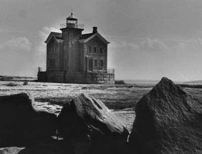 Plans are in the works to renovate the historic Cedar Island Lighthouse at Cedar Point, seen here in 1973, the year before a fire gutted its interior.