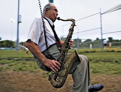 The saxophonist Pat DeRosa of Montauk, who will turn 93 in December, has performed across the country and with many musical legends of the 20th century.