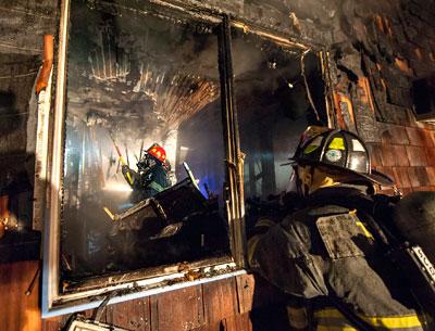 After a fire destroyed her Springs house, Judi Bistrian said she was thrilled her family survived.