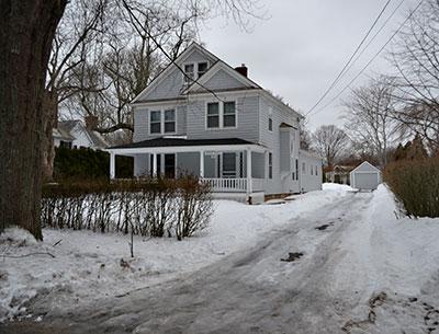 The owner of this Indian Wells Highway property stands to make a large profit if the East Hampton Town Zoning Board of Appeals allows it to be divided into two parcels.