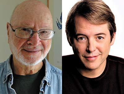 Jules Feiffer and Matthew Broderick