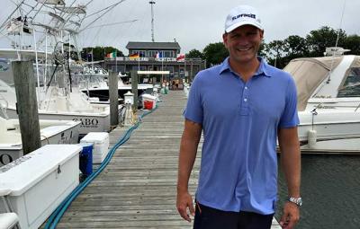 Keith Cooper, a co-creator of the SlipFinder app, found himself a boat berth last week at the Star Island Yacht Club in Montauk.