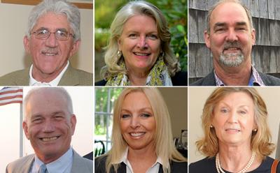 Top row: Cantwell, Overby, and Van Scoyoc vs. Knobel, Mulhern-Larsen, and Turner, bottom row.