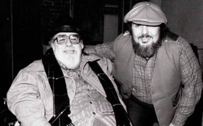 Doc Pomus, left, a celebrated songwriter of the early rock ’n’ roll era, posed with the singer-songwriter Dr. John, with whom he collaborated for almost 20 years.