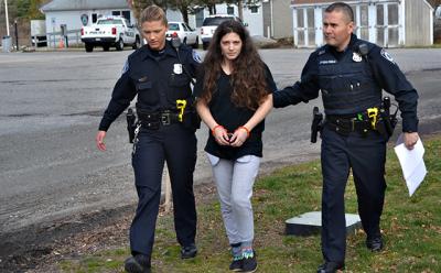 Kayla Murray of Bayport, also known as Kayla McKean, was arrested by East Hampton Town police over the weekend on two felony counts of grand larceny, stemming from an incident on Plank Road around midnight Saturday.