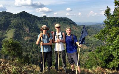 Students in East Hampton High School’s BuildOn club traveled to Nicaragua during their spring break to help build a school in the remote village of Cabecera del Cano.