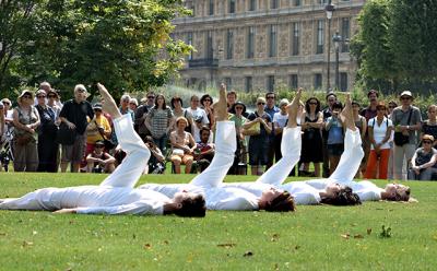 The Trisha Brown Dance Company will perform at the Watermill Center this weekend.