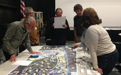 In Wainscott, residents said they hope that a “community identity” can be created along the Montauk Highway commercial strip.